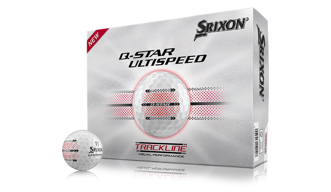Q-STAR ULTISPEED with TRACKLINE Golf Balls