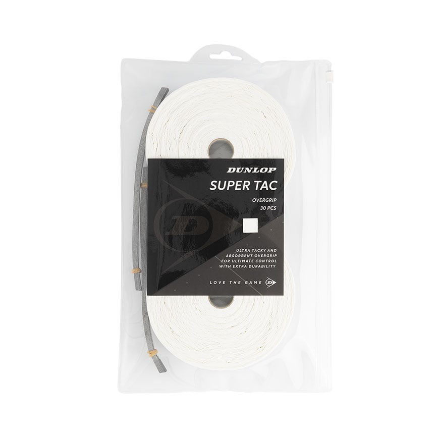 Super-Tac Tennis Grip - White