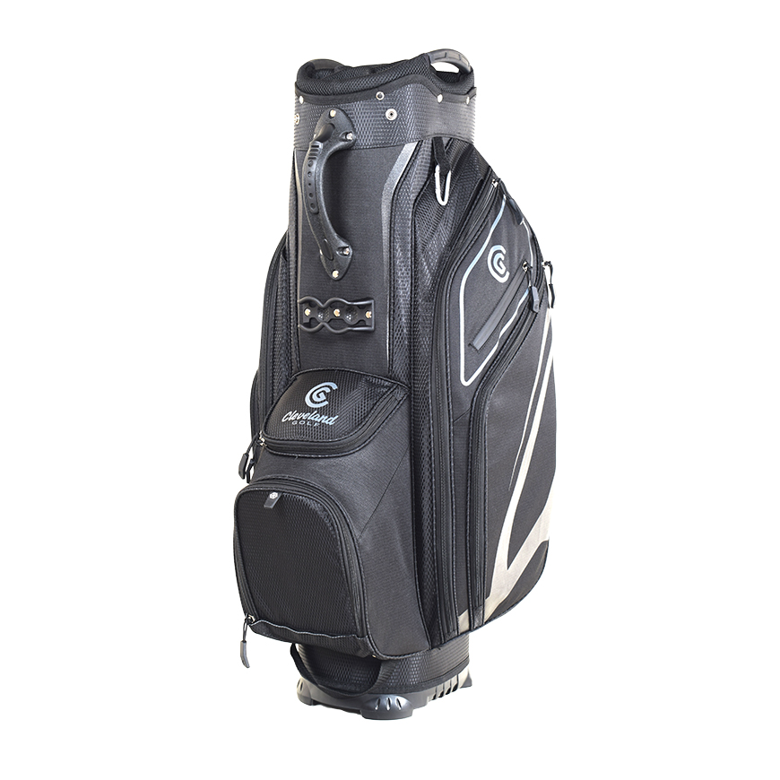 Cleveland Golf Lightweight Cart Bag,Black/Black