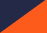 Authentic Unstructured Cap,Navy/Orange