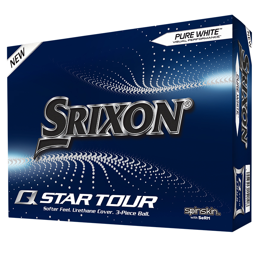 Q-STAR TOUR Golf Balls,Pure White