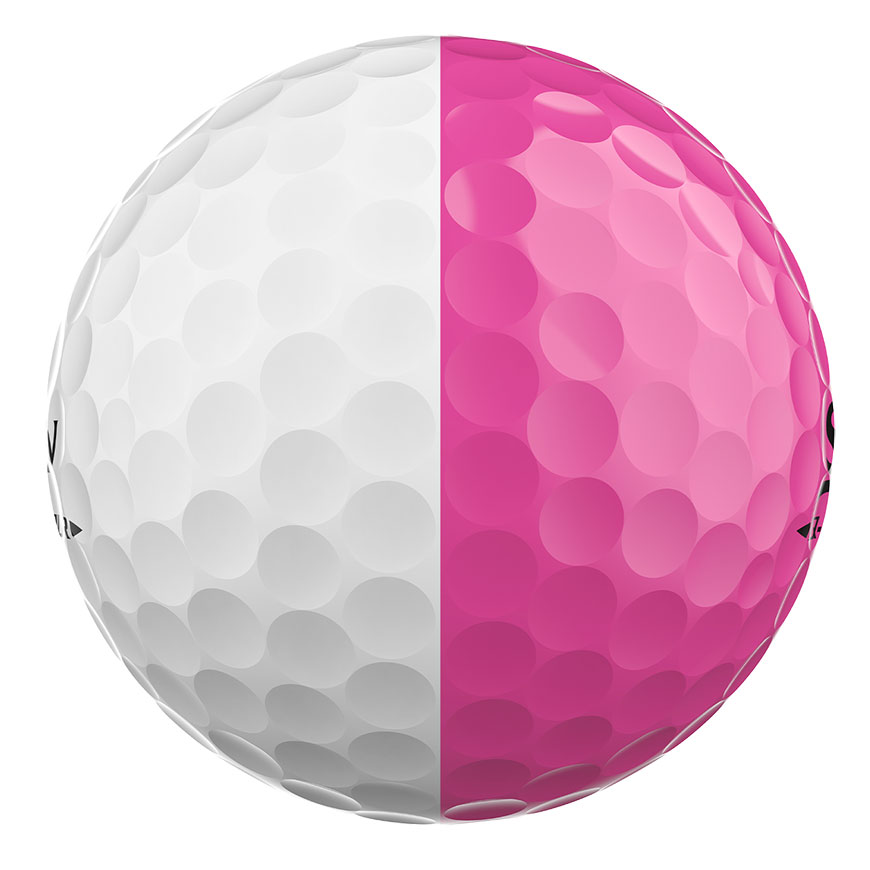 Q-STAR TOUR DIVIDE Golf Balls,White/Pink image number null
