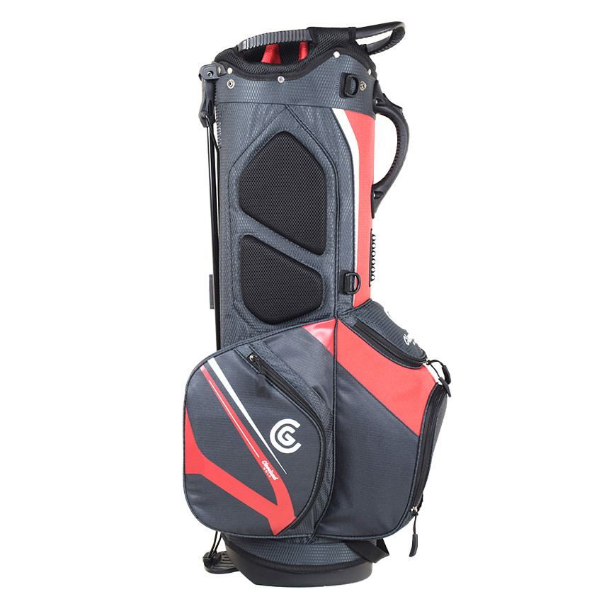 Cleveland Golf Lightweight Stand Bag,Red/Charcoal image number null