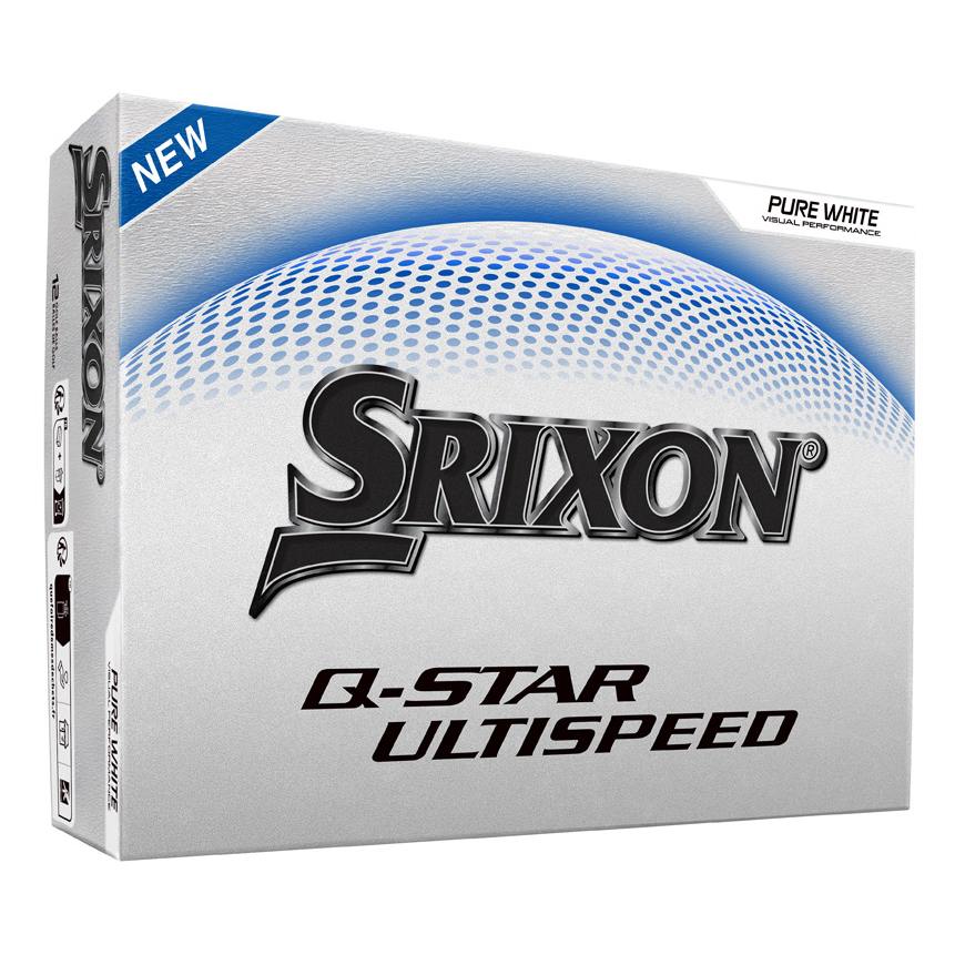 Q-STAR ULTISPEED Golf Balls,Pure White image number null