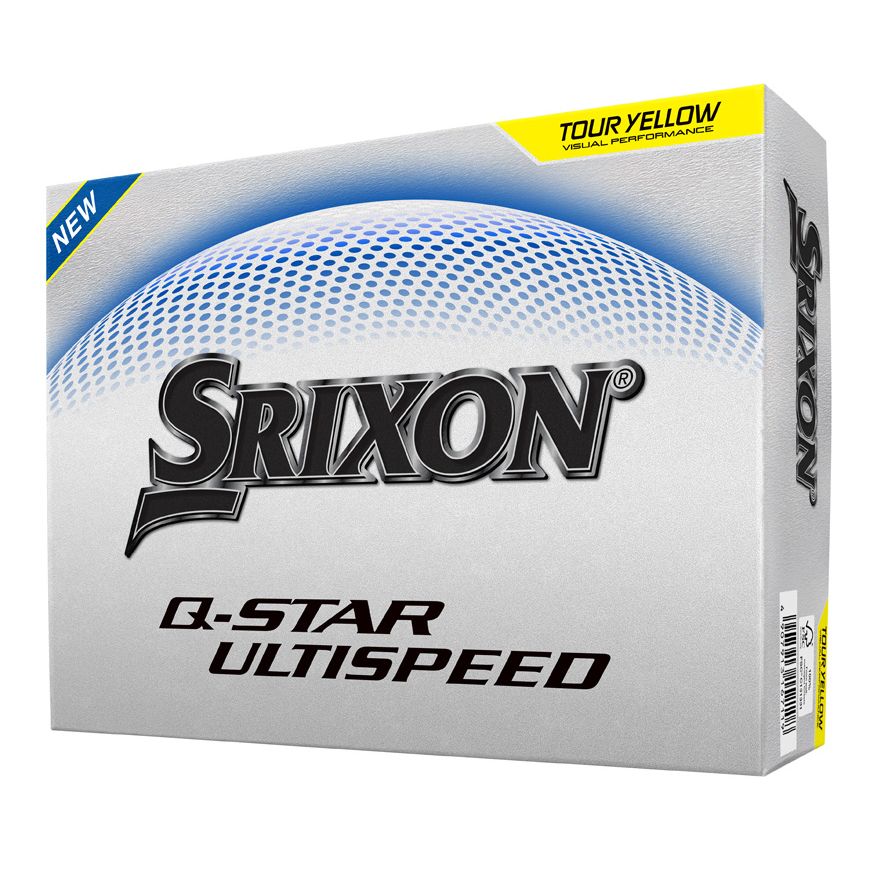 Q-STAR ULTISPEED Golf Balls,Tour Yellow