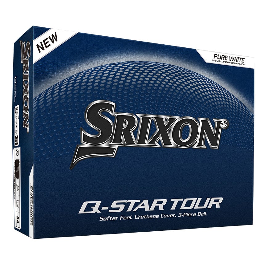 Q-STAR TOUR Golf Balls - Pure White