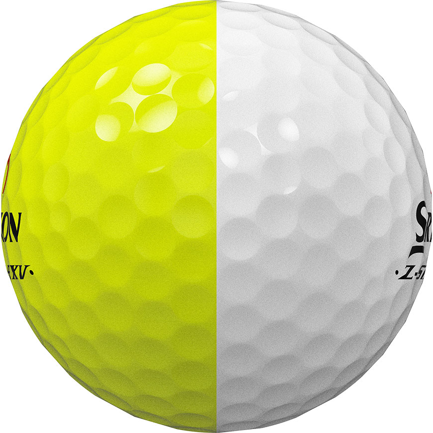 Z-STAR XV DIVIDE Golf Balls (Prior Generation),White / Tour Yellow image number null