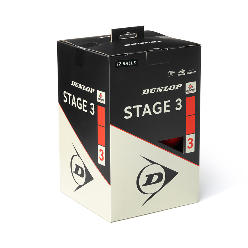 Dunlop Stage 3 Red (12BOX)