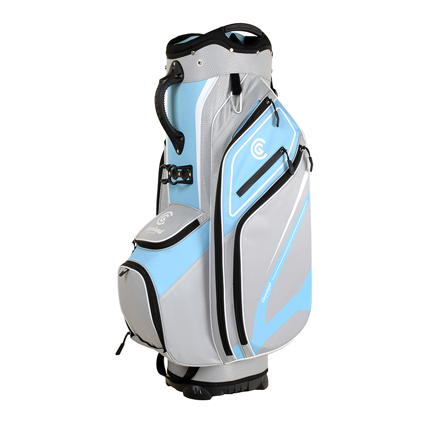 Cleveland Golf Lightweight Cart Bag,Blue/Grey