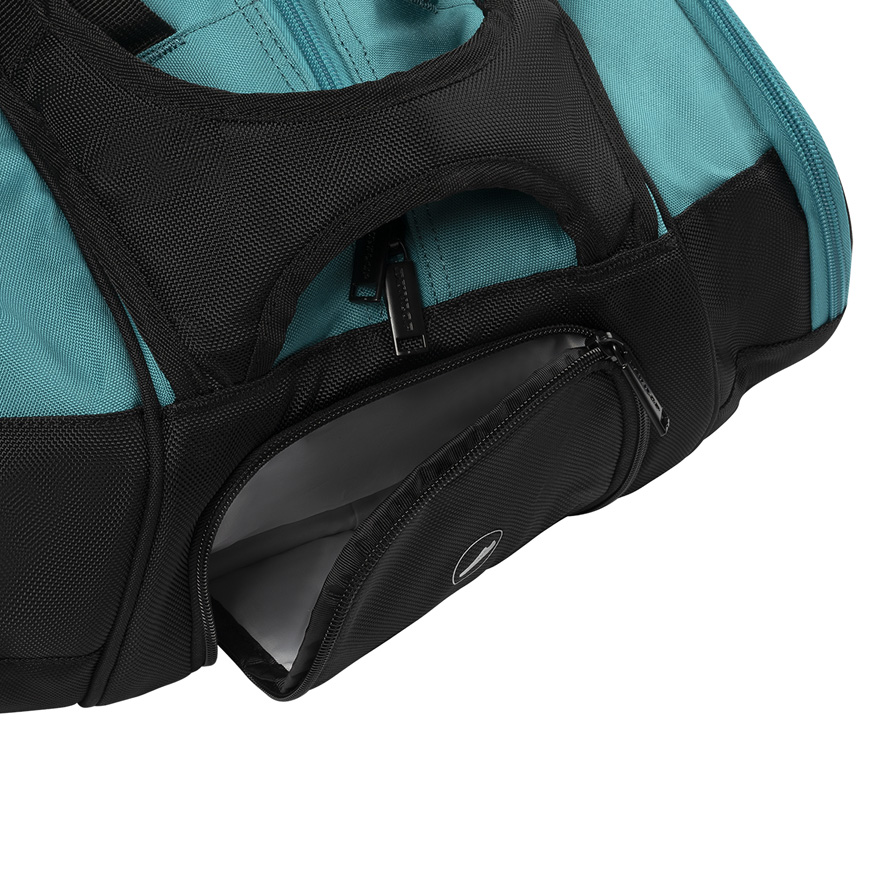 SX Performance 12 Racket Thermo Bag,Black/Yellow/Teal image number null