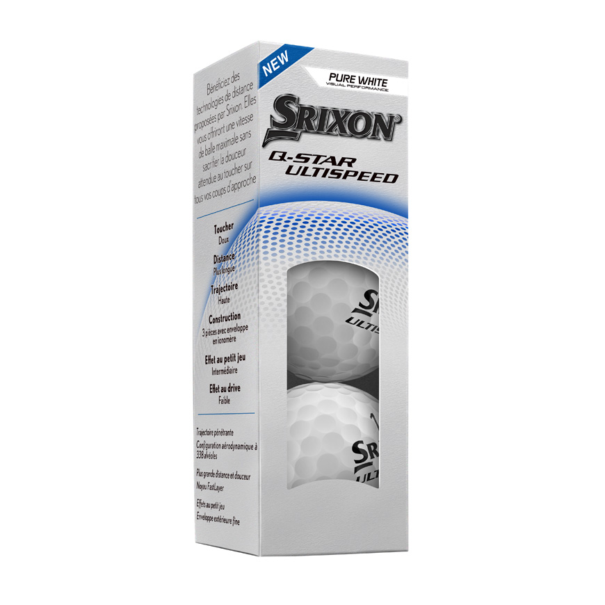 Q-STAR ULTISPEED Golf Balls,Pure White image number null