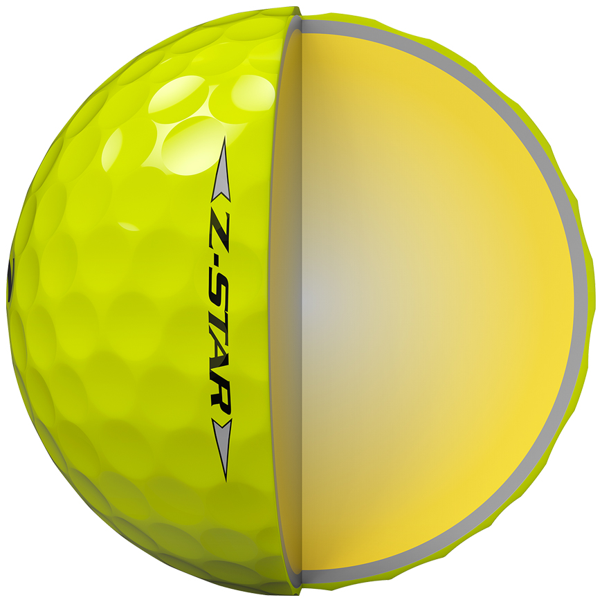 Z-STAR Golf Balls,Tour Yellow image number null