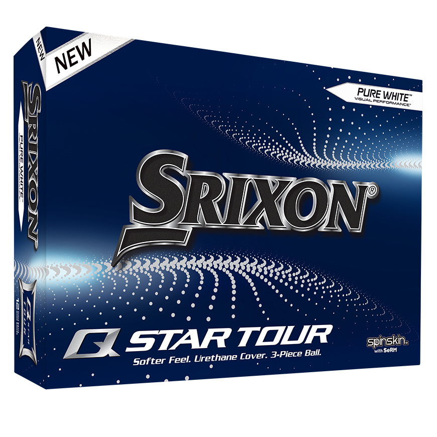 Q-STAR TOUR Golf Balls,Pure White image number null