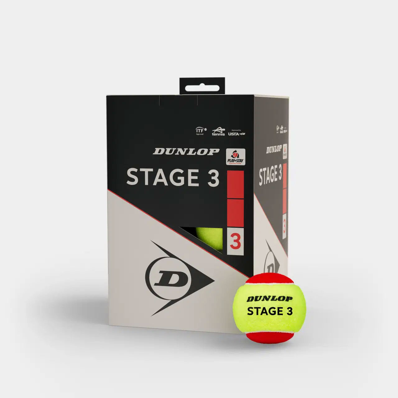 Dunlop Stage 3 Red (12BOX), image number null