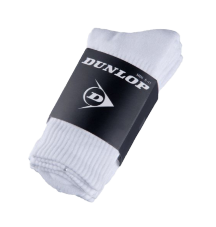Dunlop Crew Socks 3 Pack